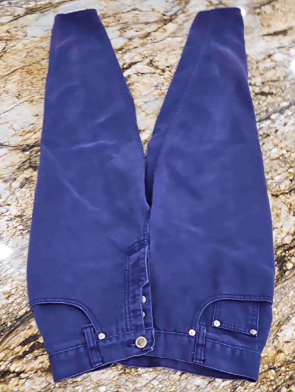 LAWMAN VTG Women's High-Rise Purple Jeans. Size 7 Inseam 30" Rise 10"